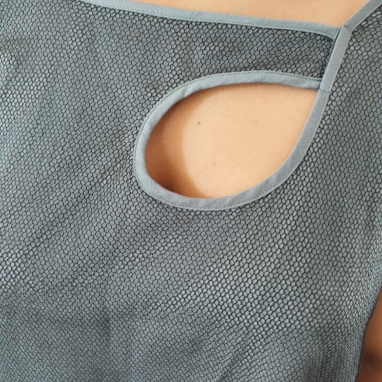 Cop Copine The Cop Copine Neutral Cutout Top Size ONE SIZE - 4 Thumbnail