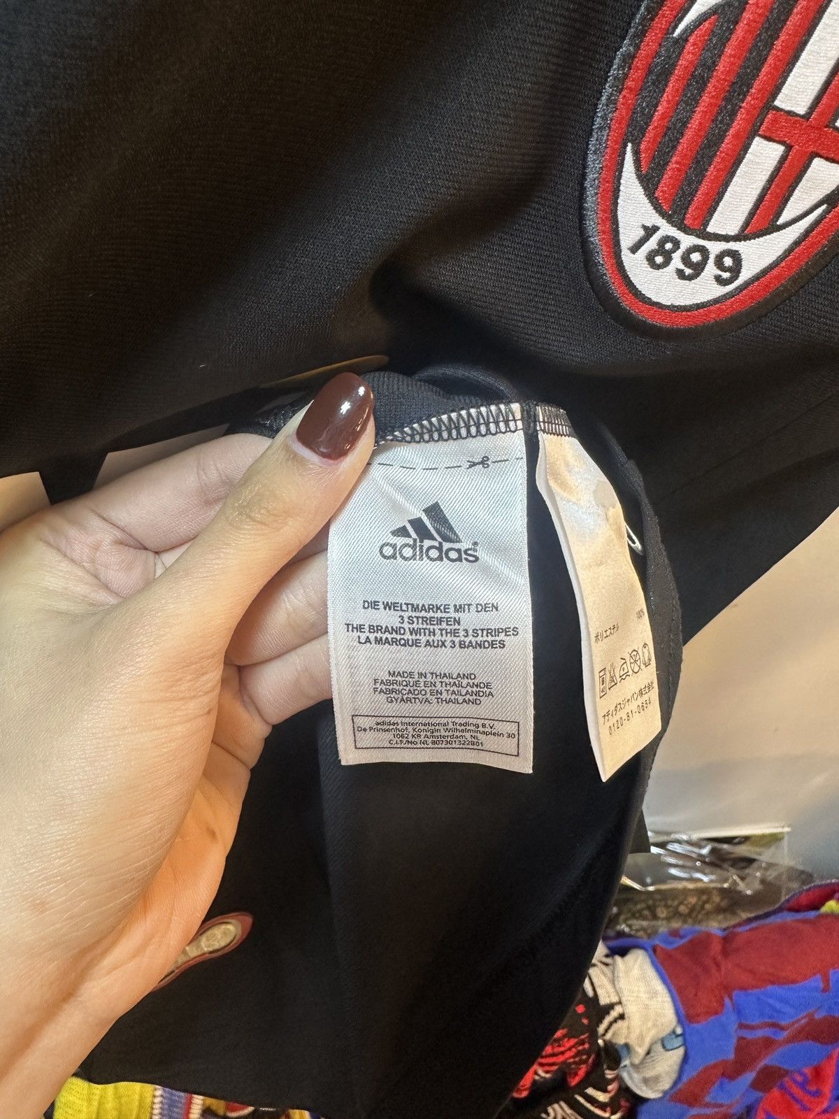 Adidas 2007-2008 AC Milan Third Kit KAKA22 Size US S / EU 44-46 / 1 - 6 Thumbnail