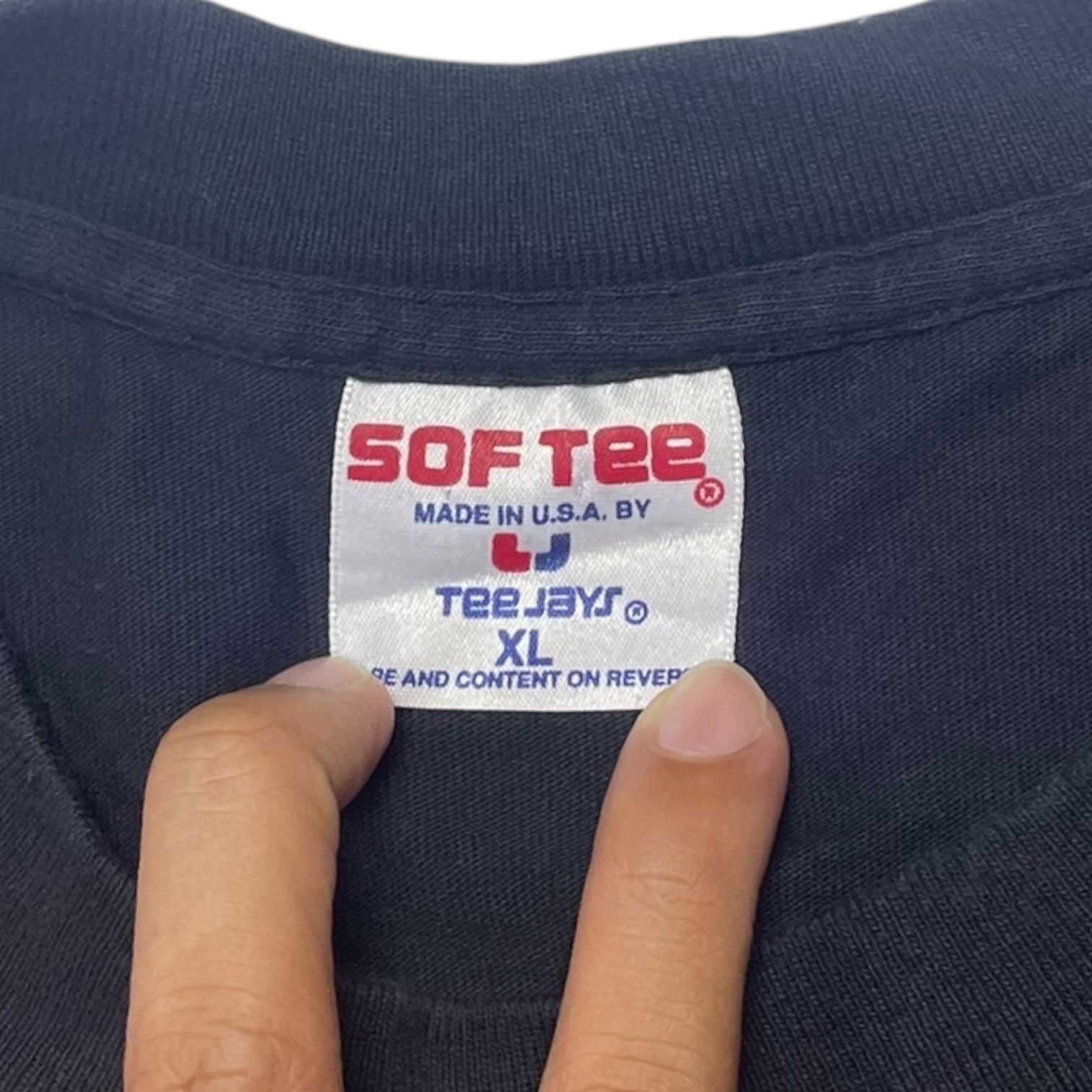 Vintage Vintage 90s Balle de Match Tennis Single Stitch Tee Size US XL / EU 56 / 4 - 5 Thumbnail