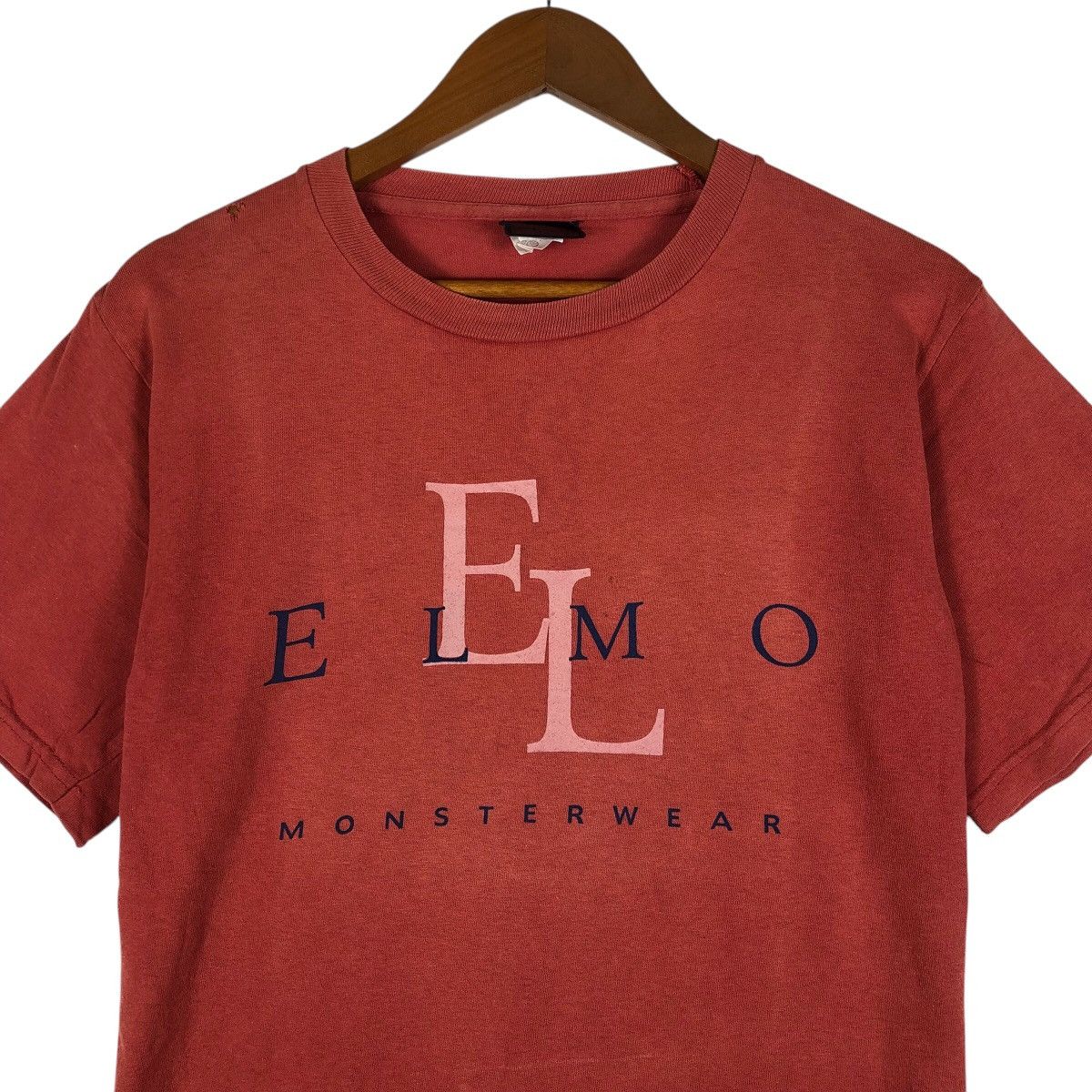 Cartoon Network × Changes × Vintage ELMO Monster wear Vintage Back print T-Shirt Size US S / EU 44-46 / 1 - 3 Thumbnail