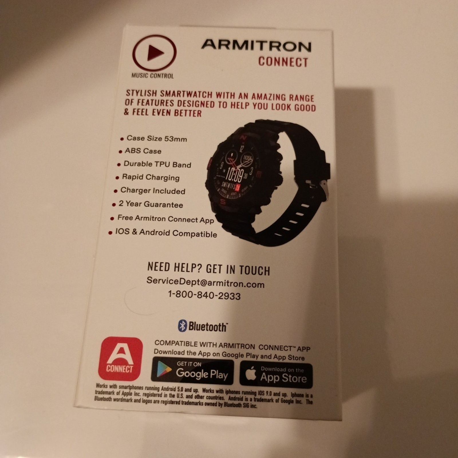 Other Armitron Connect Smartwatch Fitness Tracker, Sport Modes Size ONE SIZE - 3 Thumbnail