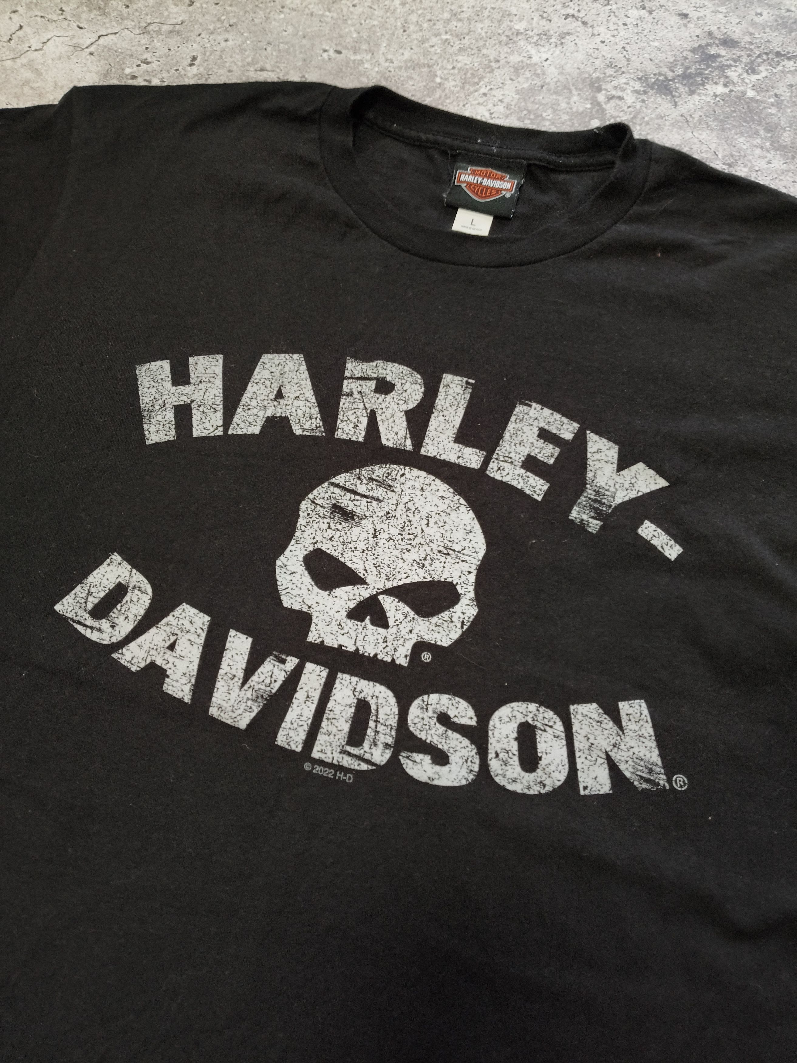 Harley Davidson Harley-Davidson Skull Tee — Black — Size L Size US L / EU 52-54 / 3 - 4 Thumbnail