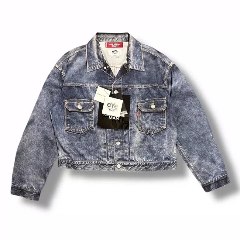 Junya Watanabe Junya Watanabe Co-branded inkjet printed denim jacket Size US XL / EU 56 / 4 - 1 Thumbnail
