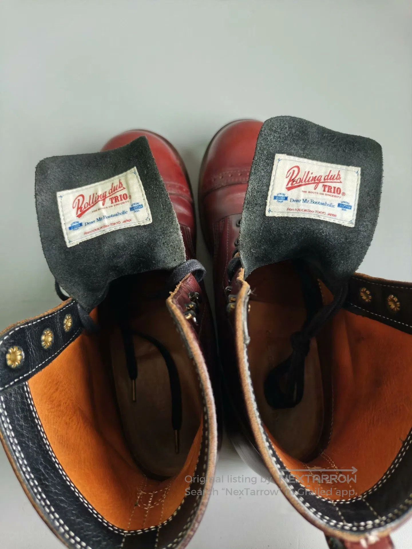 Rolling Dub Trio ROLLING DUB TRIO A09 Combat Boots. Size US 7.5 / EU 40-41 - 8 Thumbnail