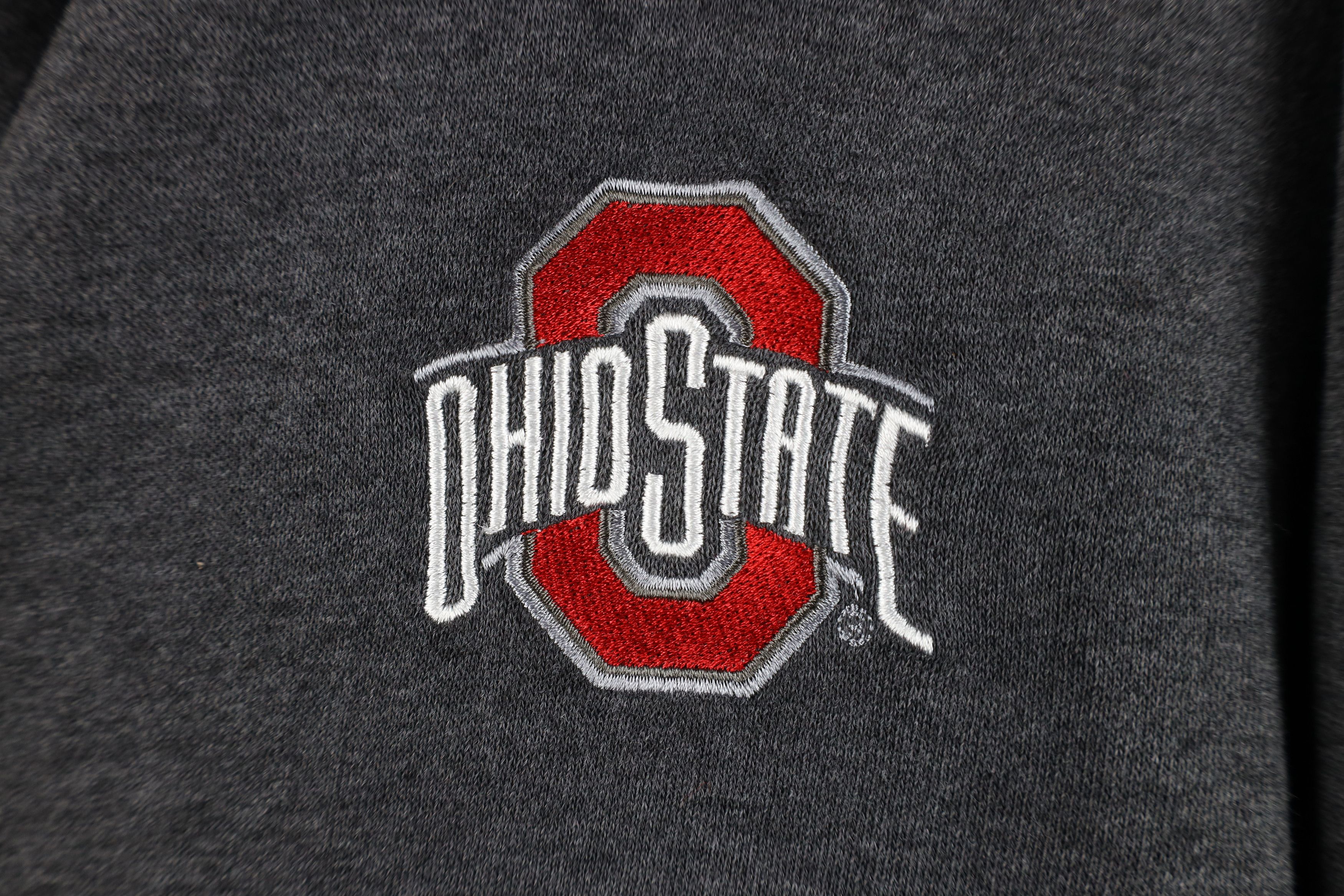 Vintage Vintage Ohio State University Half Zip Pullover Sweatshirt Size US XL / EU 56 / 4 - 7 Thumbnail