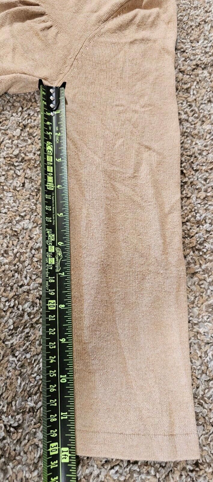 Old Navy Old Navy Womens Medium Cardigan Sweater Neutral Beige Tan Size M / US 6-8 / IT 42-44 - 8 Thumbnail