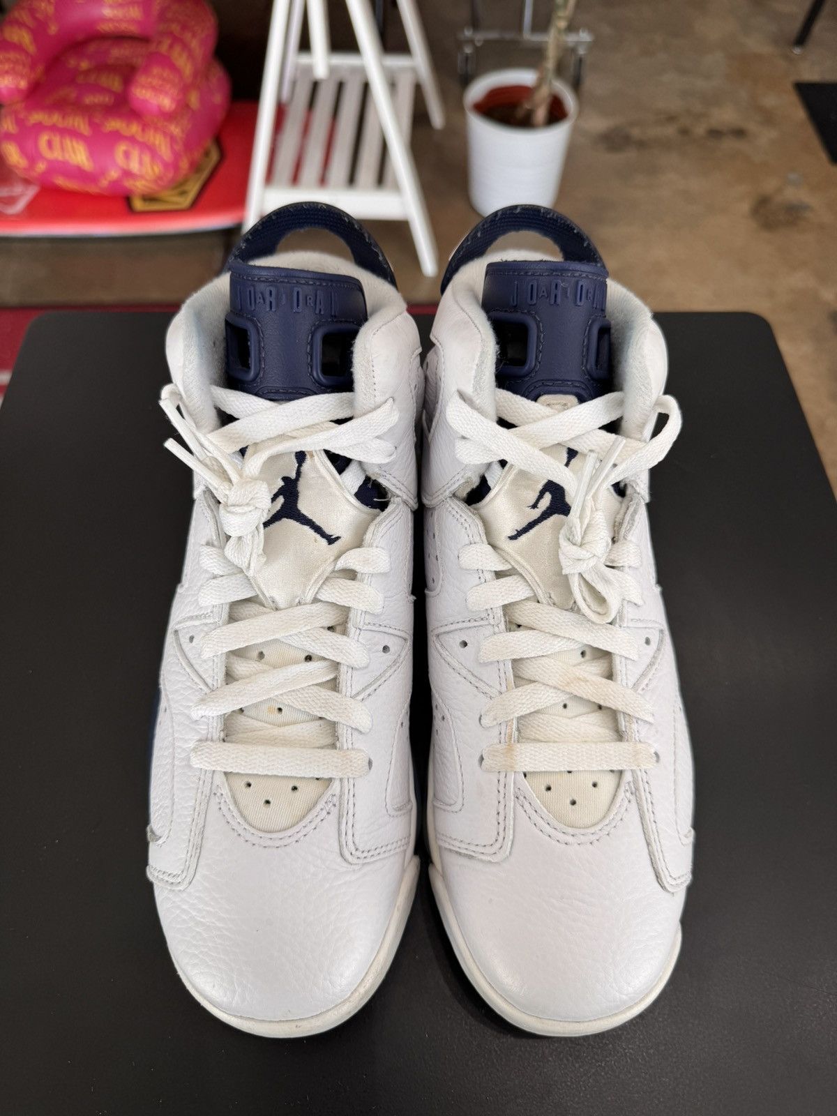 Jordan Brand Air Jordan 6 Midnight Navy Size 7Y (2022) Size US 7 / EU 40 - 2 Thumbnail
