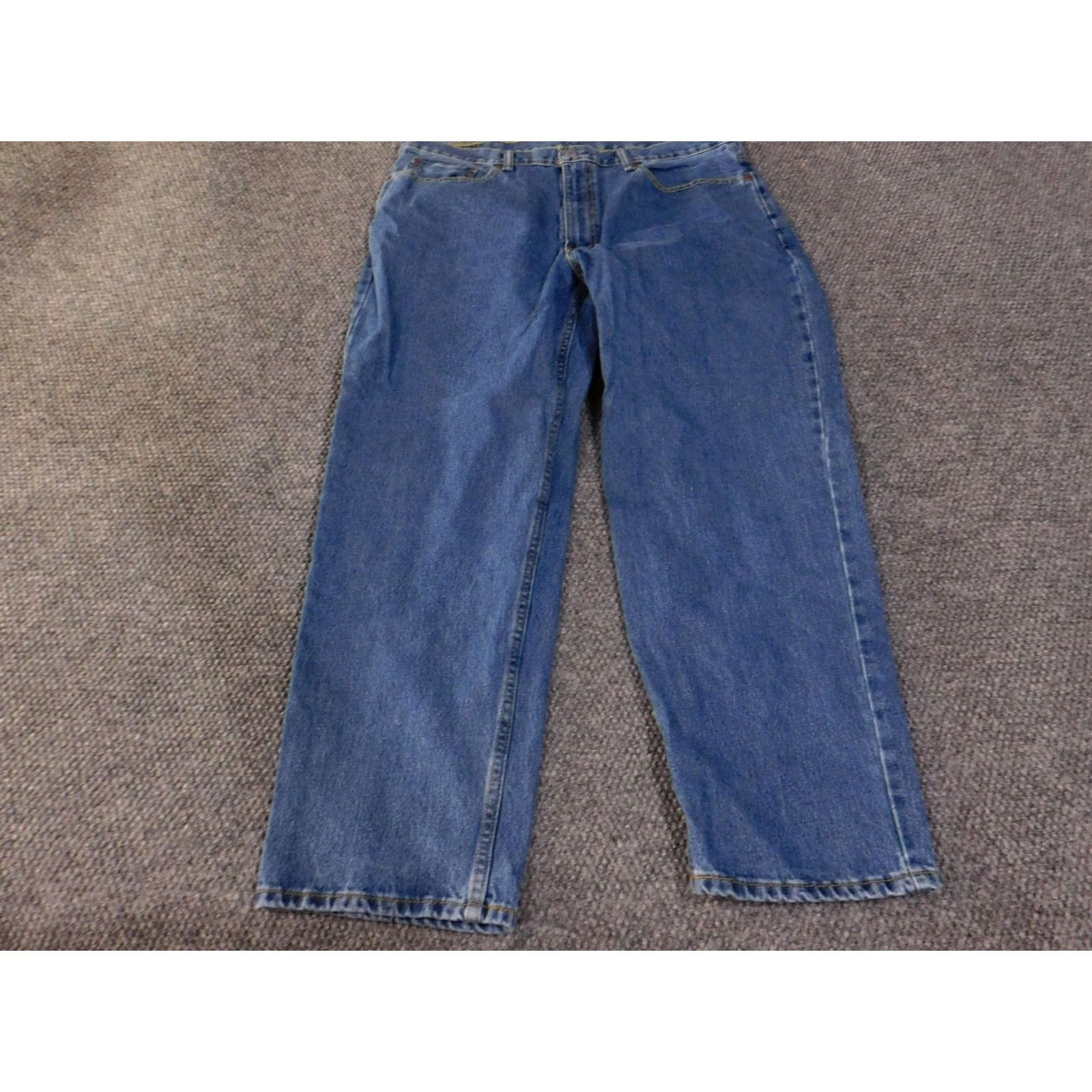 Levi's Levi's 550 Jeans Mens 40x30 Blue Relaxed Tapered Fit Denim 100% Cotton Pants Size US 40 / EU 56 - 3 Thumbnail