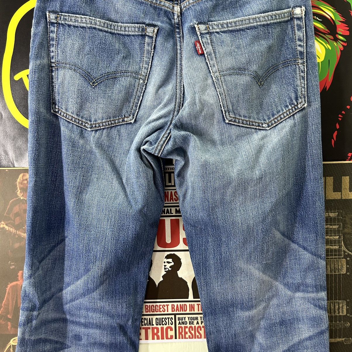 Levi's Vintage Levi’s 502 Ripped Distressed Denim Size US 32 / EU 48 - 11 Thumbnail