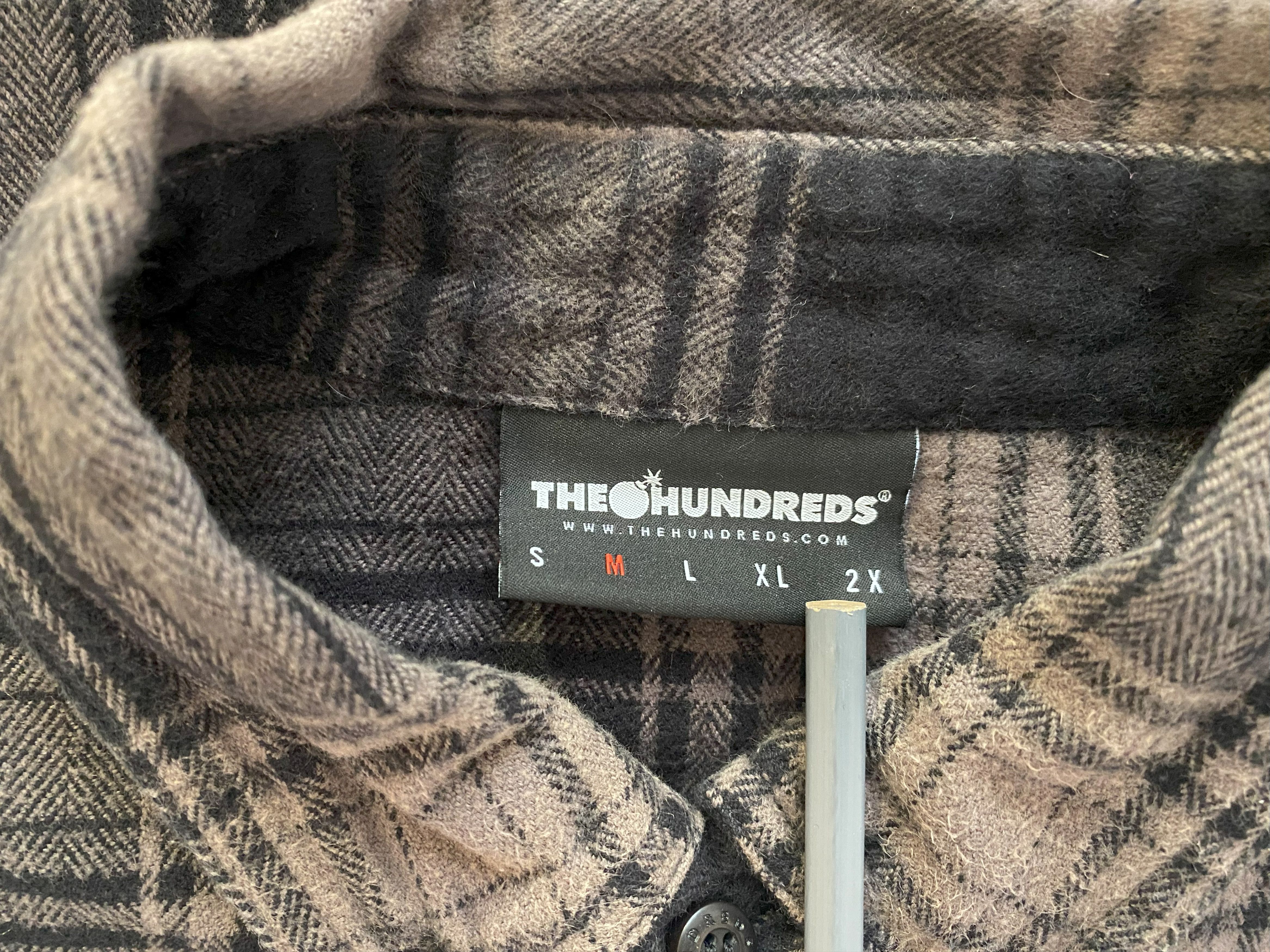 The Hundreds Vintage The Hundreds Shirt Brown Black Flannel sz M Size US M / EU 48-50 / 2 - 6 Thumbnail