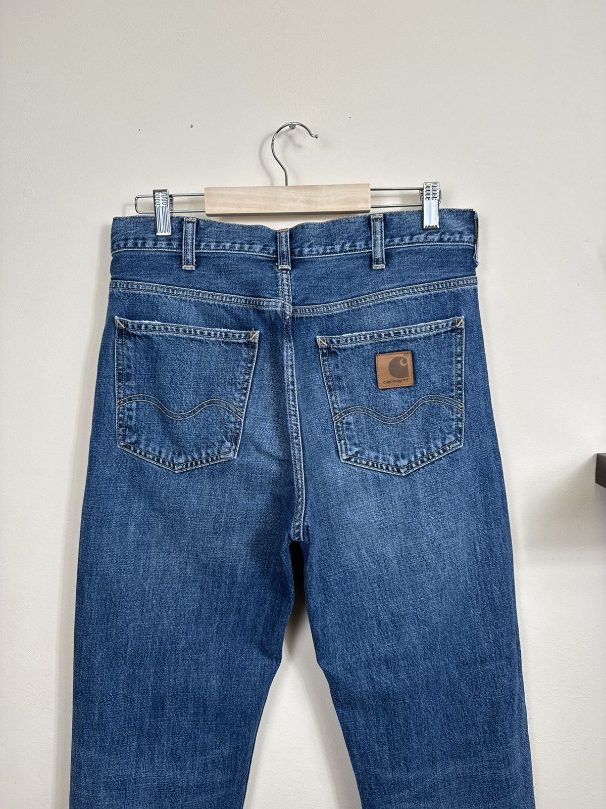 Carhartt Vintage Carhartt Jeans Marlow Denim Blue Pants 30x32 M Size US 32 / EU 48 - 3 Thumbnail