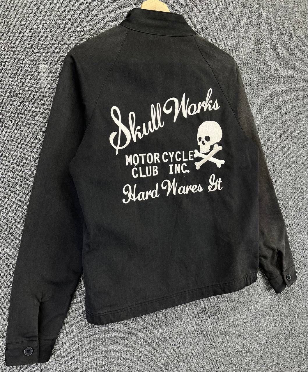Japanese Brand Vintage Skulls Work Motorcycle Racing Punk Jacket Size US L / EU 52-54 / 3 - 2 Thumbnail
