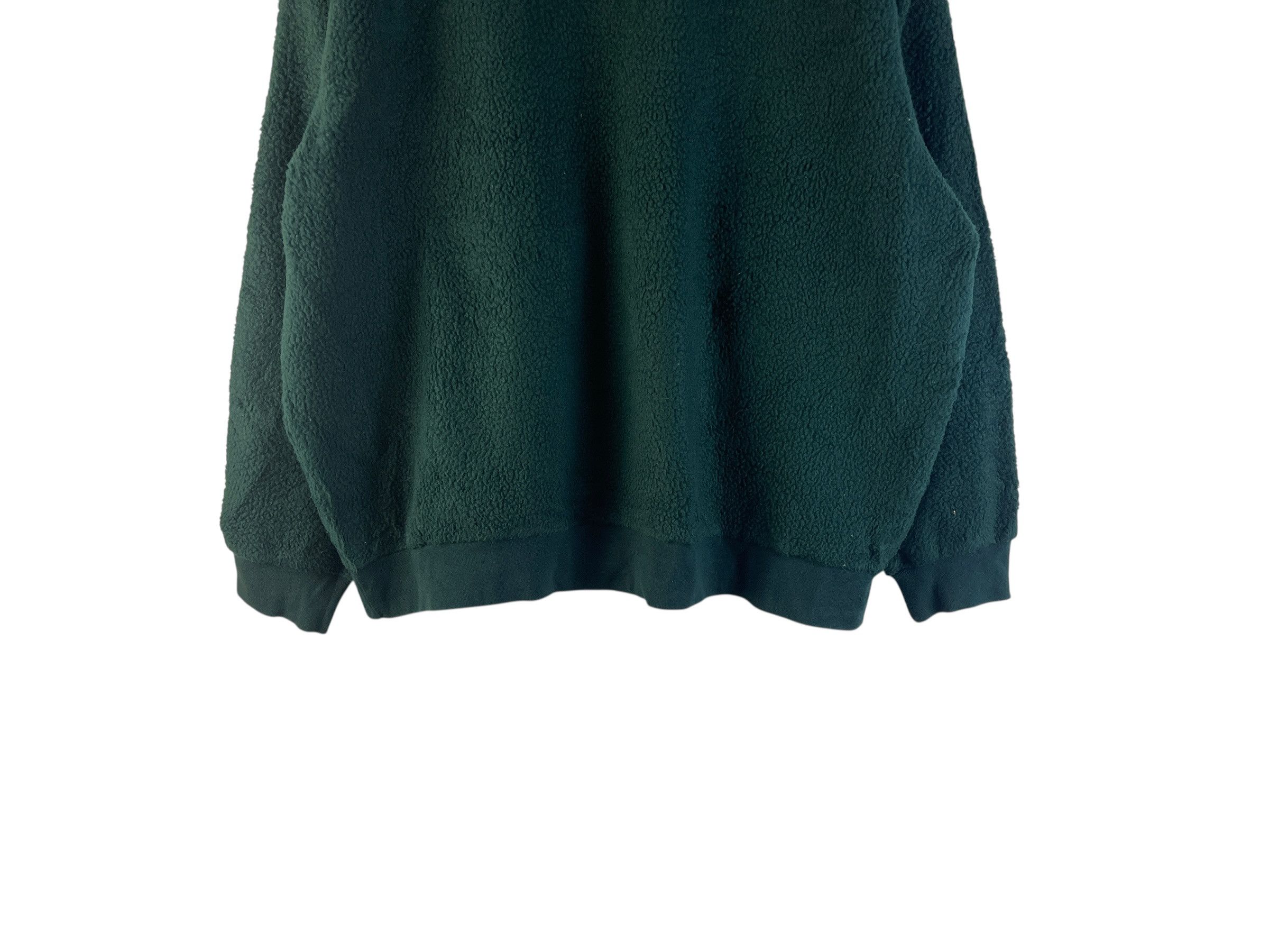 Levi's Levi’s Sherpa Fleece Quarter Zip Hoodie Forest Green XL Size US XL / EU 56 / 4 - 11 Thumbnail