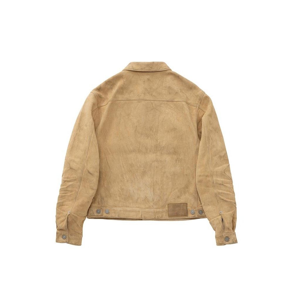Visvim $7,000+ Visvim 2024 Lamb Suede 101 IT Jacket - 3 - Yellow Size US L / EU 52-54 / 3 - 8 Thumbnail