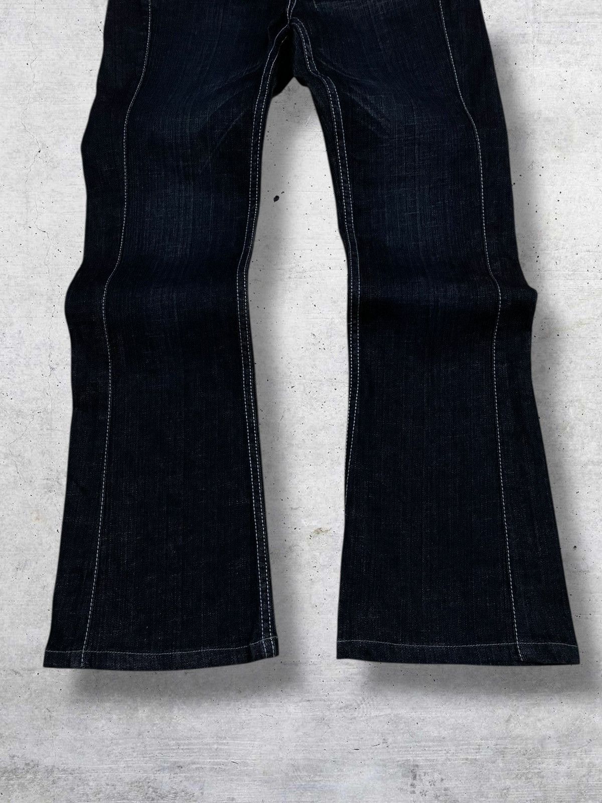 Masaki Matsushima MASAKI MATSUHIMA JAPAN DESIGNER 1990S ICONIC FLARED DENIM Size US 28 / EU 44 - 3 Thumbnail