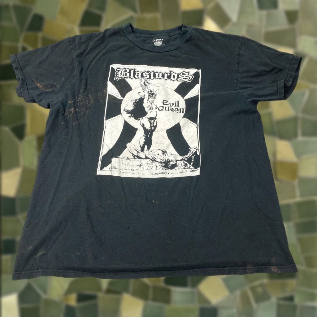 Vintage VINTAGE Puritan Heavy Metal Shirt Mens XL Black Graphic Print 80s 90s Concert Halloween Size US XL / EU 56 / 4 - 1 Thumbnail