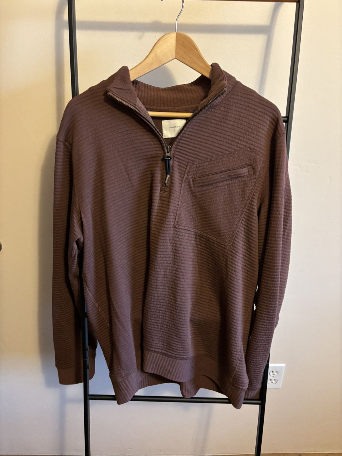 Billy Reid Billy Reid rust large quarter zip Size US L / EU 52-54 / 3 - 1 Thumbnail