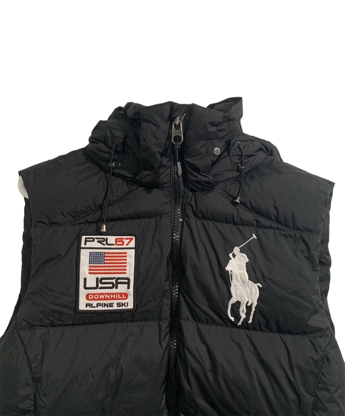 Polo Ralph Lauren Big Pony Polo Ski Puffer Vest | Grailed