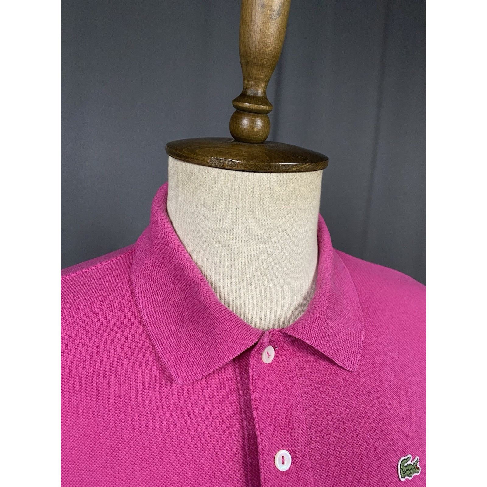 Lacoste Lacoste Men's Pink Polo T-Shirt Size 8 / 3XL Size US XXL / EU 58 / 5 - 6 Thumbnail