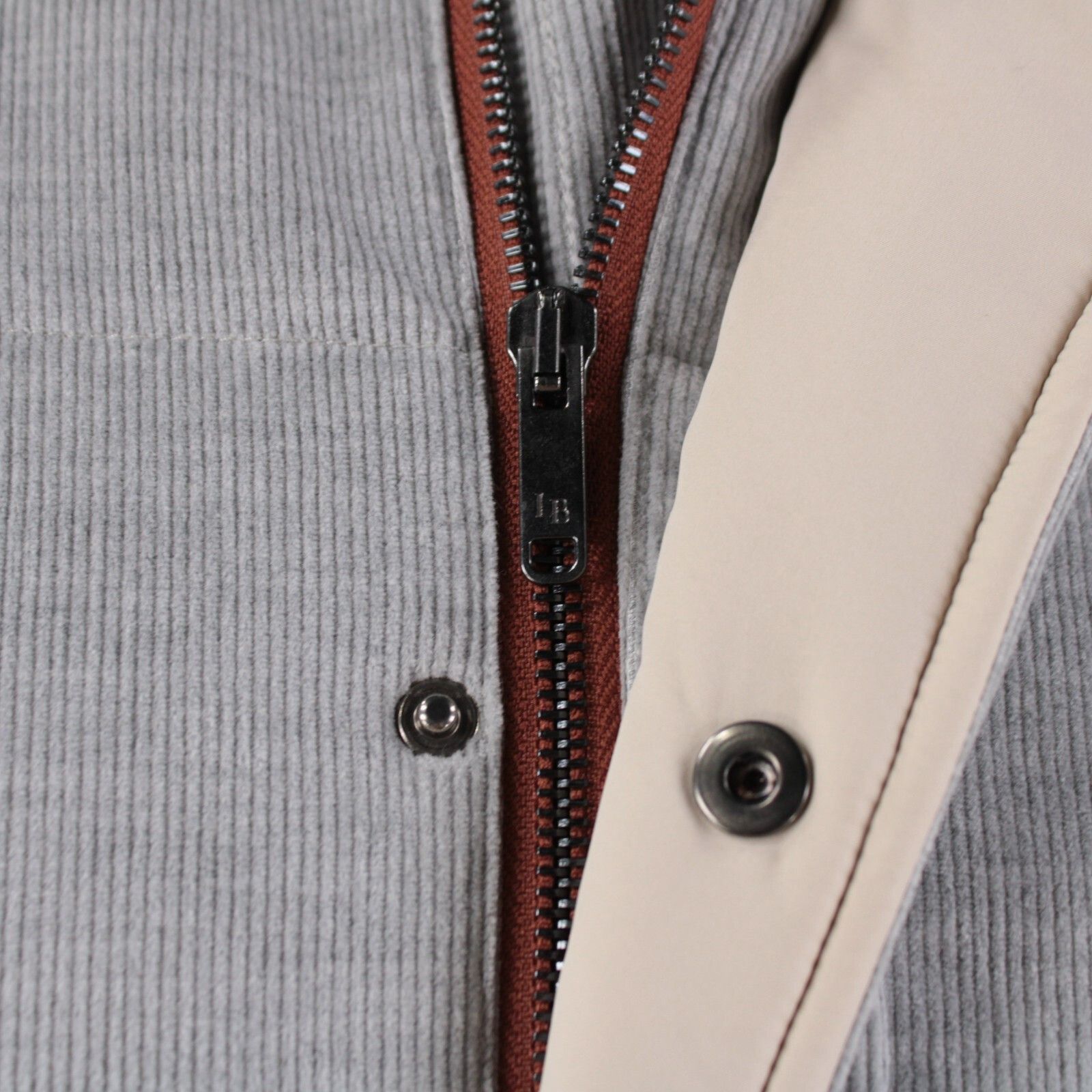 Luciano Barbera Luciano Barbera Jacket Size M US In Gray Cotton Blend Size US M / EU 48-50 / 2 - 2 Thumbnail