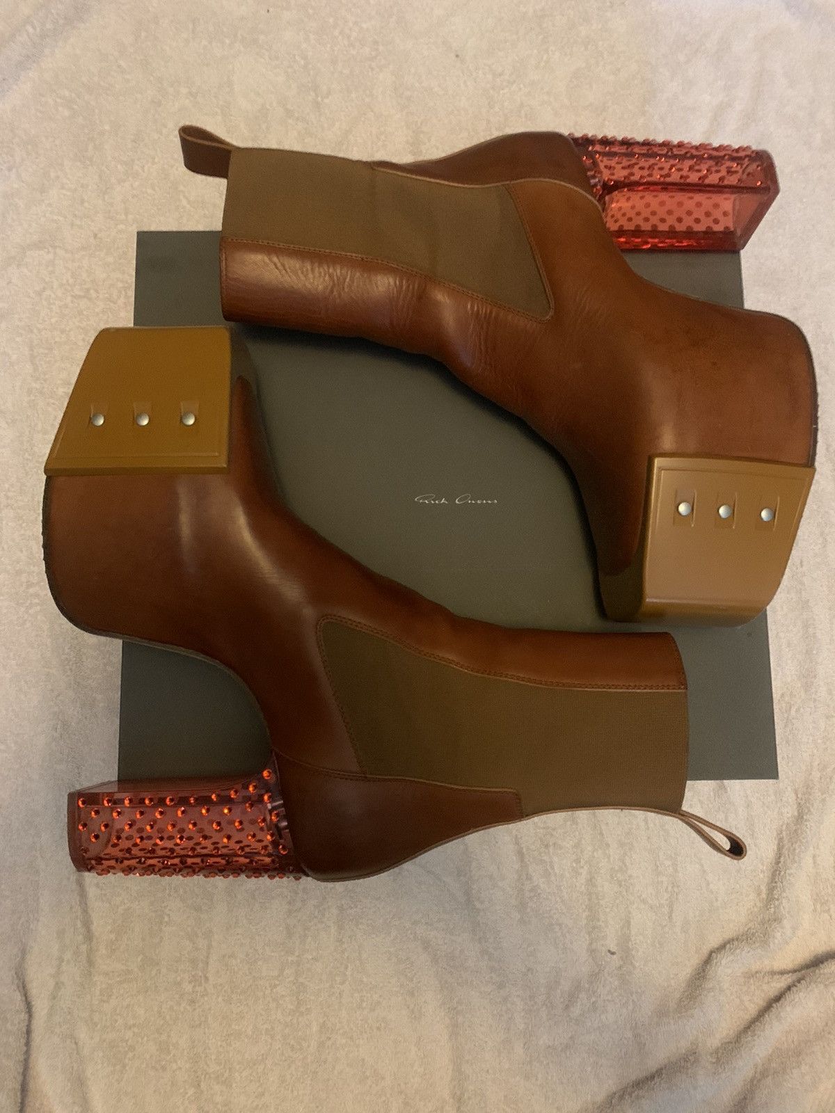 Rick Owens Rick Owen’s kiss grille boots Size US 9 / EU 42 - 2 Thumbnail