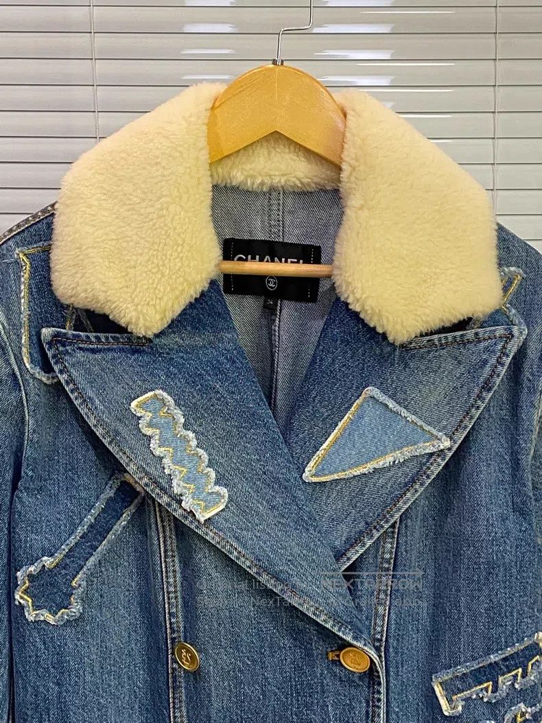 Chanel Chanel Denim jacket Size XXS / US 00 / IT 34 - 3 Thumbnail