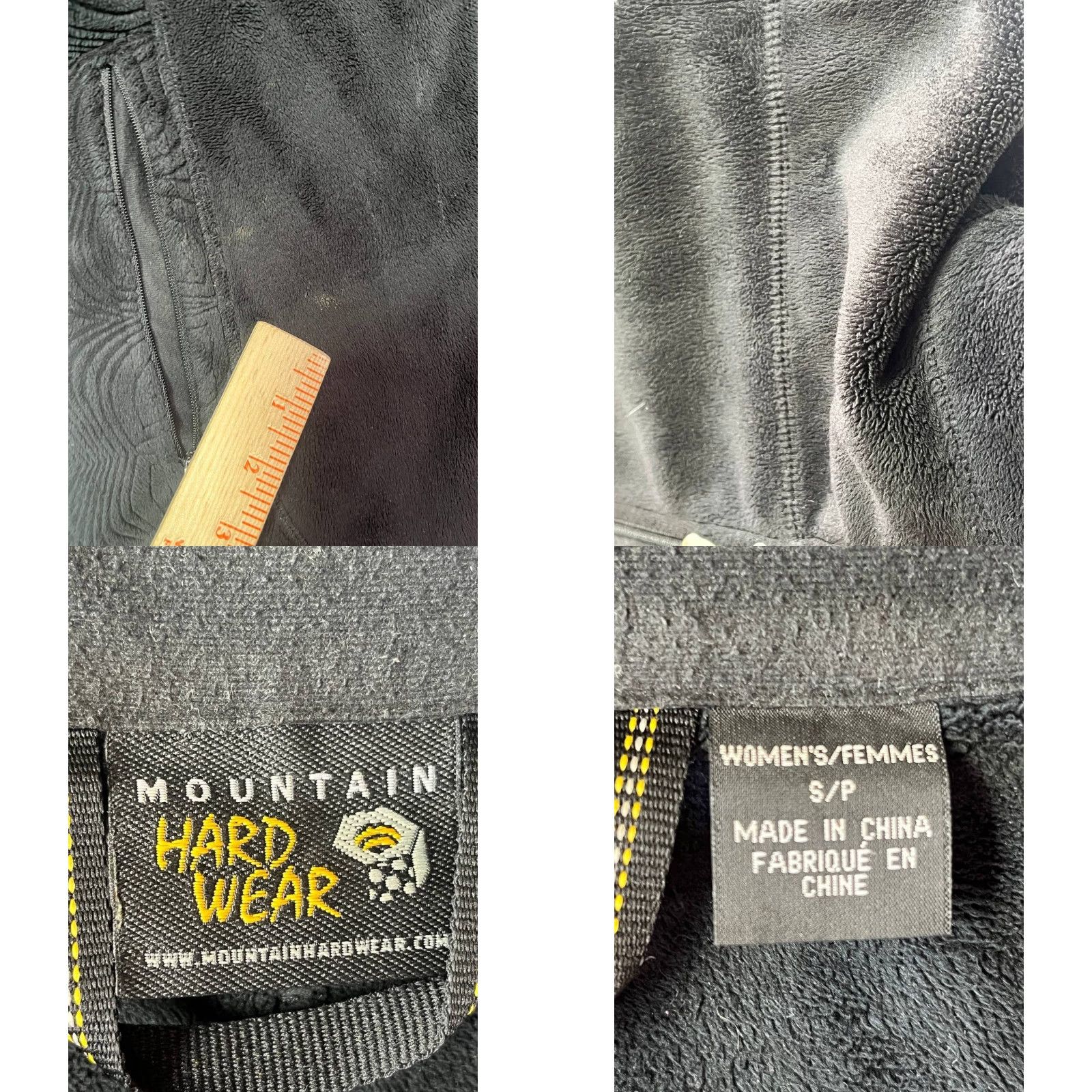 Mountain Hardwear Mountain Hardwear Full Zip Fleece Jacket Black Women Size S See Pics Heavy Winter Insulated Zipper Pockets Size S / US 4 / IT 40 - 8 Thumbnail