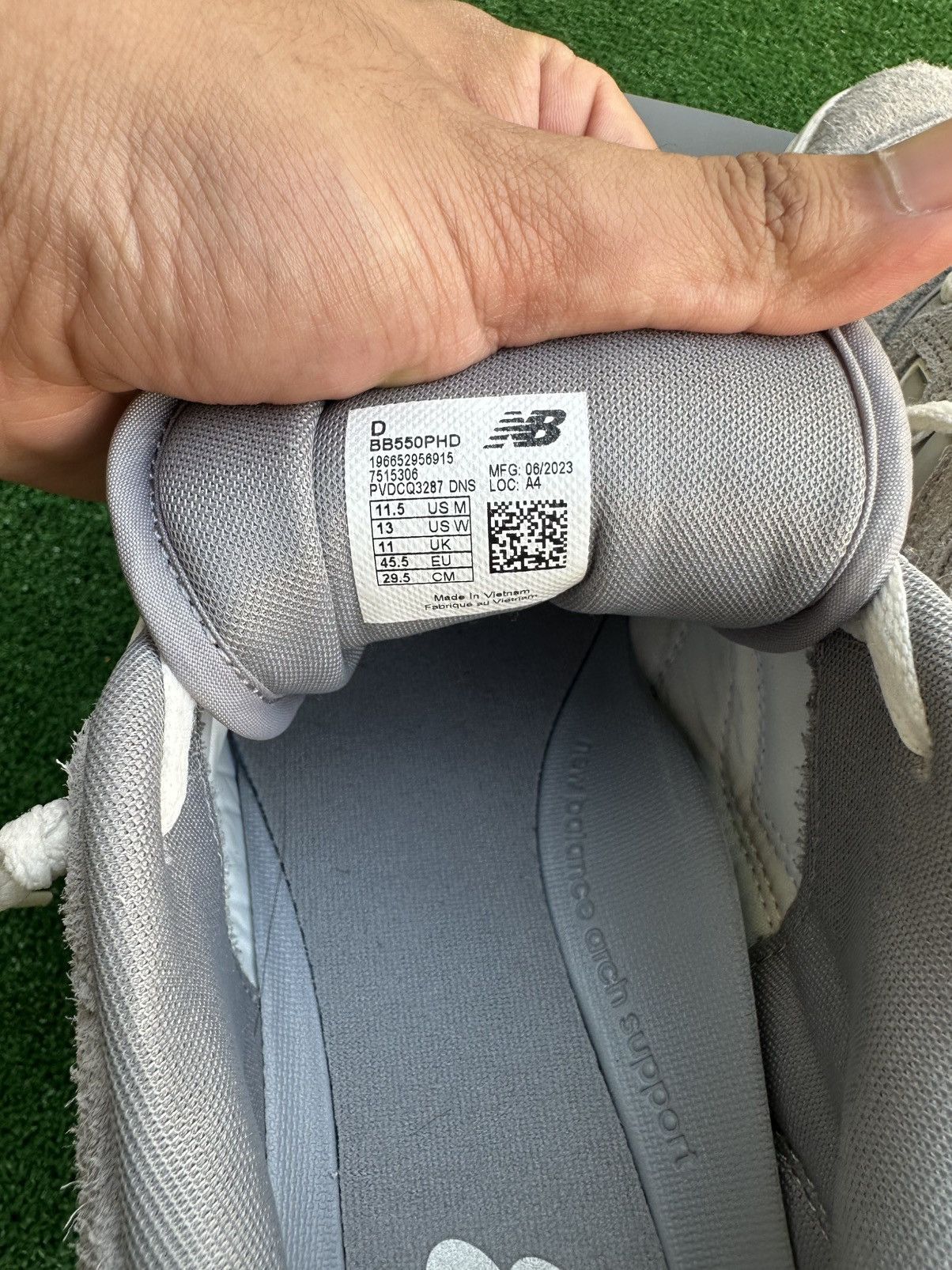 New Balance New Balance 550PHD Size US 11.5 / EU 44-45 - 6 Thumbnail