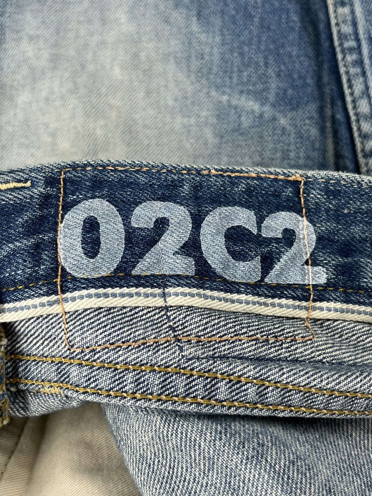 Visvim Visvim Fluxus 02C2 Snake Leather Indigo Denim Jeans Serge De Size US 30 / EU 46 - 7 Thumbnail