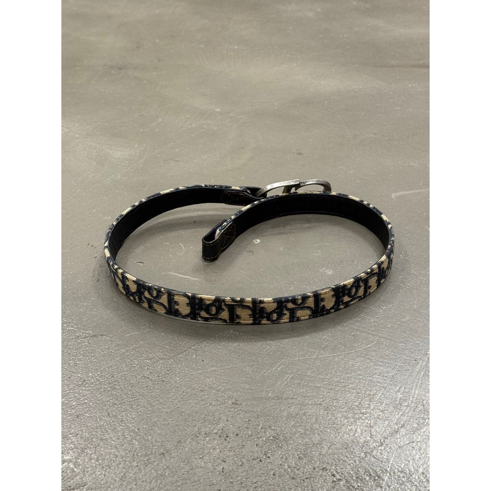 Dior 2000s Christian Dior by Galliano monogram belt Size ONE SIZE - 7 Thumbnail