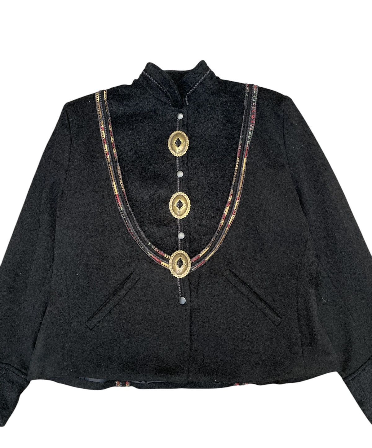 Designer 128,000 Retail Price😩Luxury Japanese Coloratura Wool Jacket Size M / US 6-8 / IT 42-44 - 2 Thumbnail