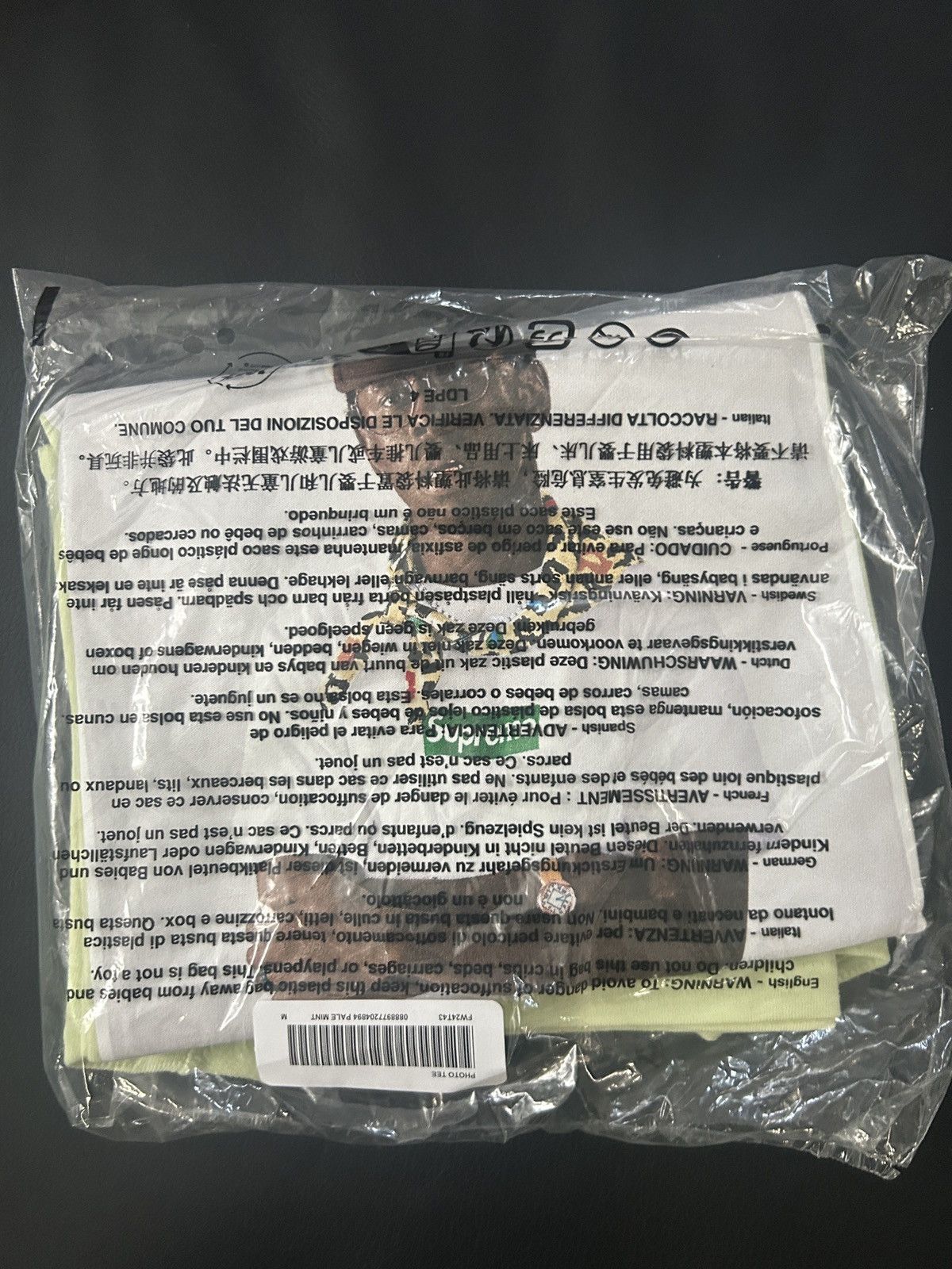 Supreme Supreme Tyler the creator photo tee medium pale mint Size US M / EU 48-50 / 2 - 1 Thumbnail