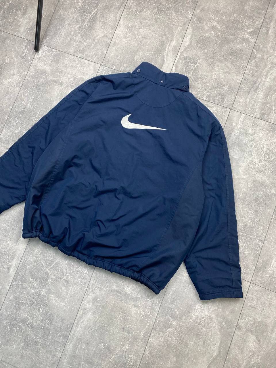 Other Vintage Nike Swoosh Full Zip Puffer Jacket Size US XXL / EU 58 / 5 - 13 Thumbnail