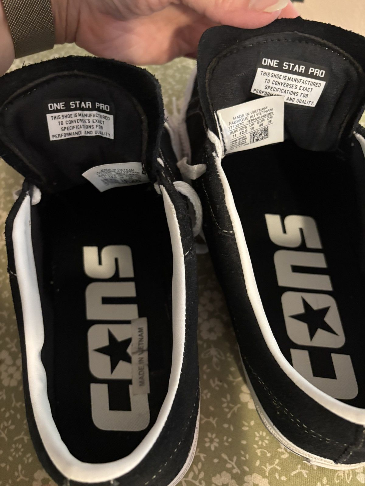 Converse Converse One Star 95 in Black Size US 11 / EU 44 - 12 Thumbnail