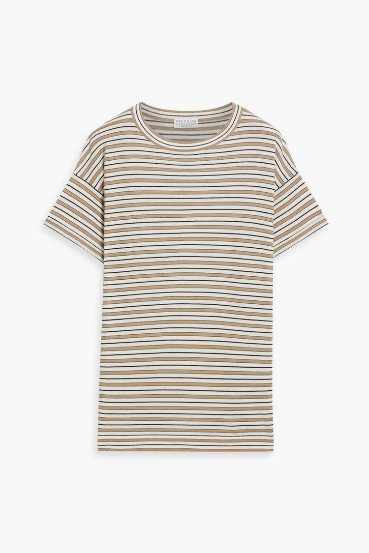 o1y0825 Crewneck Short Sleeves Sweater in Multicolor