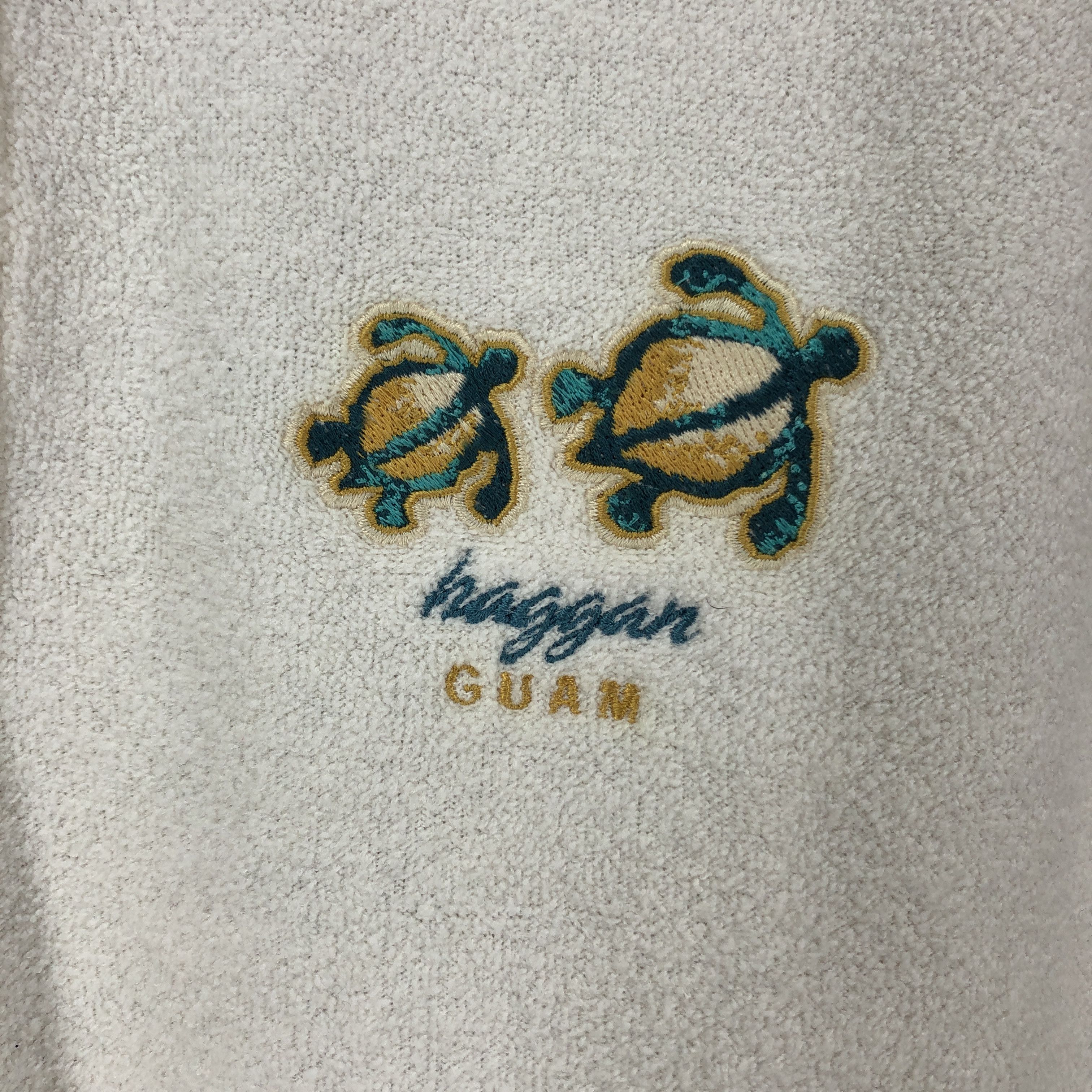 Vintage 90s HAGGAN GUAM by CRAZY SHIRTS Crop Sweatshirt #0929/AI Size M / US 6-8 / IT 42-44 - 3 Thumbnail