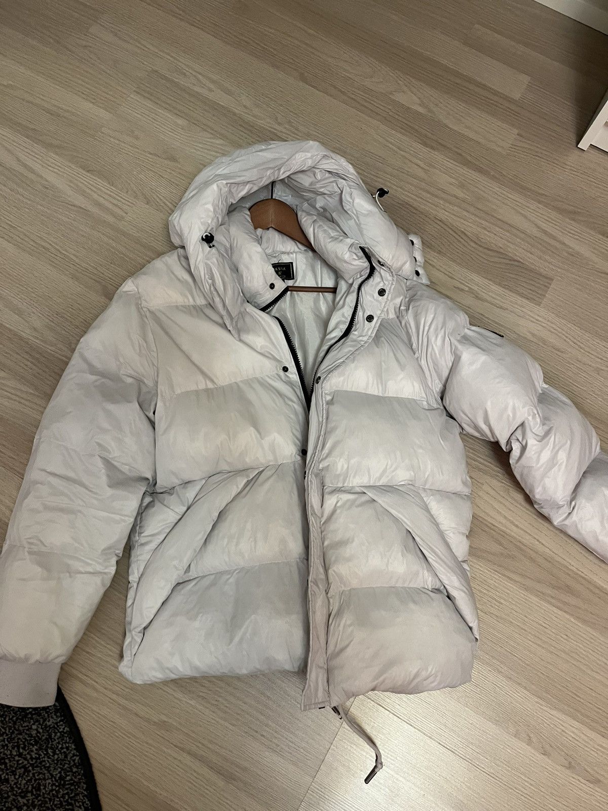 SikSilk White Sik Silk -pufferjacket Size US S / EU 44-46 / 1 - 2 Thumbnail