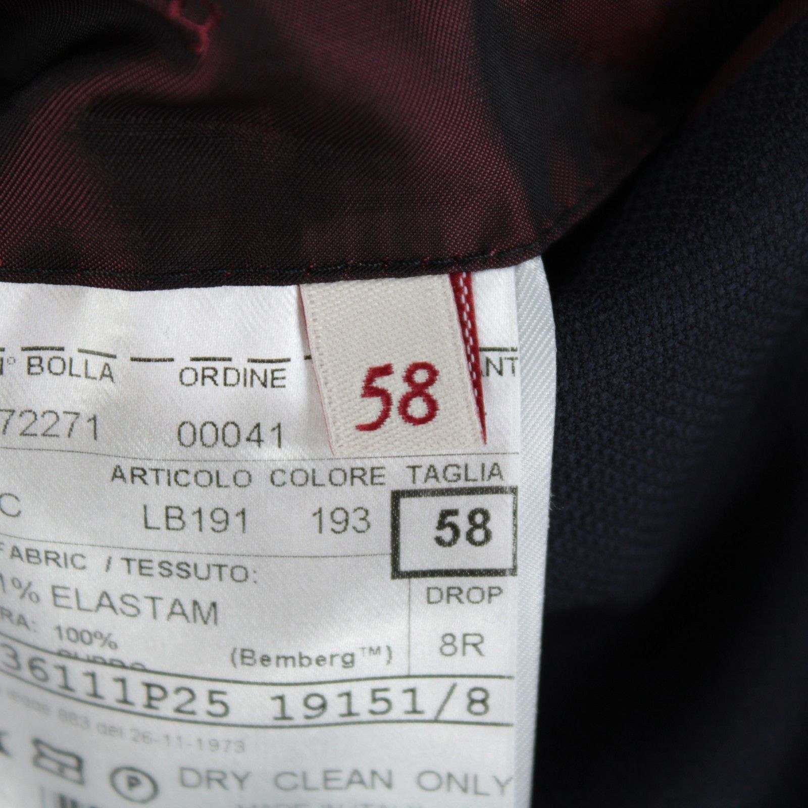Luciano Barbera Luciano Barbera Sport Coat Size 48 US in Blue Size 48R - 8 Thumbnail