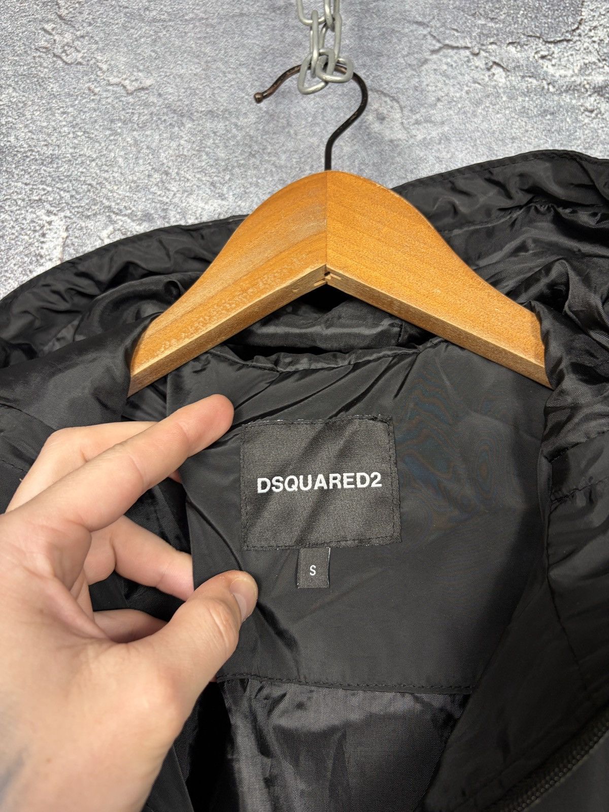 Dsquared2 Dsquared2 Icon Nylon Windbreaker Jacket Size M Size US M / EU 48-50 / 2 - 8 Thumbnail