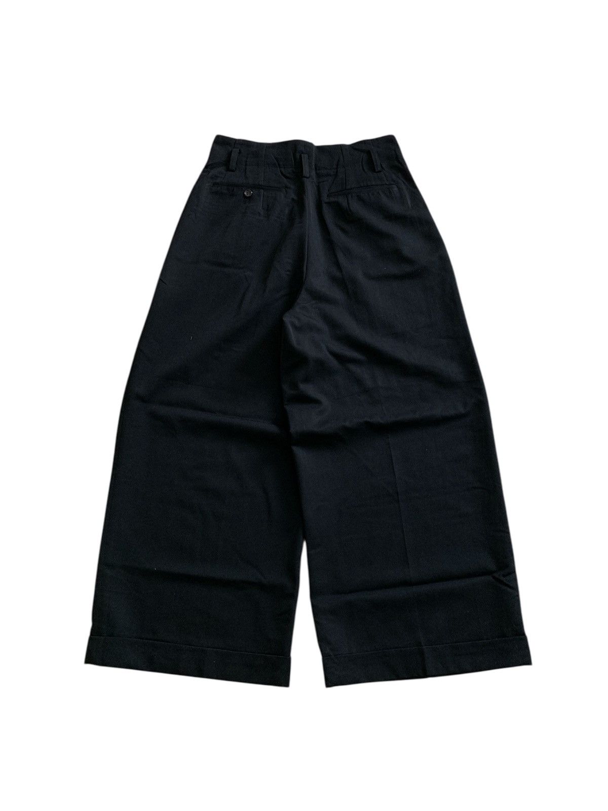 Comme Des Garcons Wool Ultrawide Leg Pants