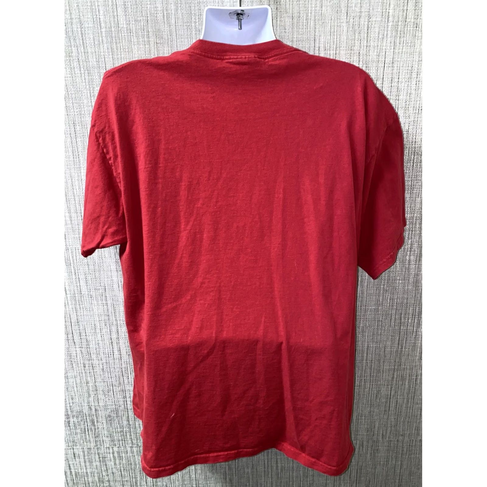 Lee Lee Sport T-Shirt Mens Red Short Sleeve SF 49ers XL USA Regular Cotton Sports Shirt Size US XL / EU 56 / 4 - 3 Thumbnail