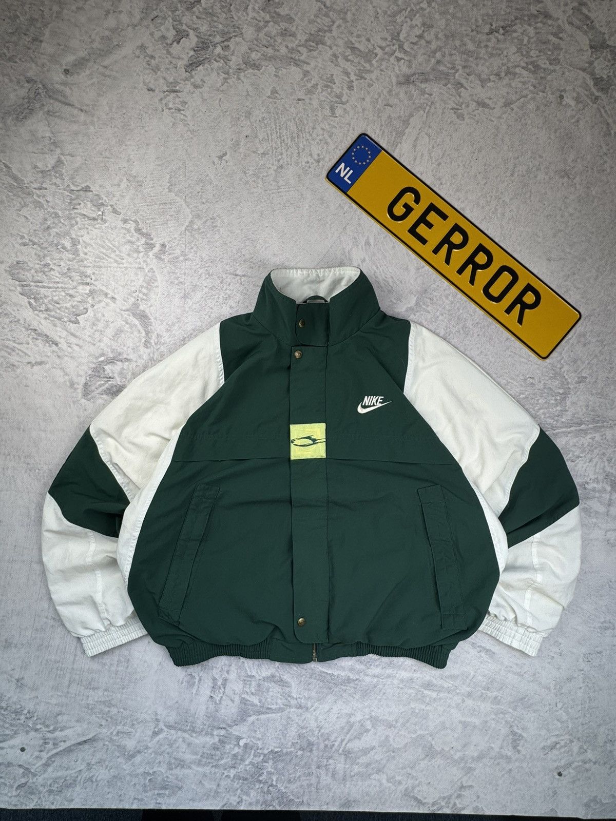 Nike × Nike ACG NIKE CHALLENGE COURT VINTAGE BASI LOGO OVERSIZE LIGHT JACKET Size US L / EU 52-54 / 3 - 4 Thumbnail