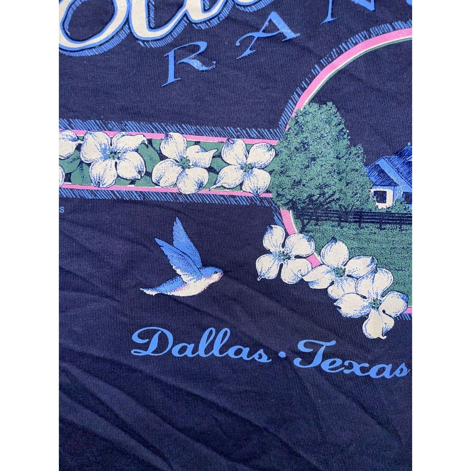 Vintage Vintage Dallas Shirt Southfork Ranch TX Texas Tee 90s Large Size US L / EU 52-54 / 3 - 4 Thumbnail