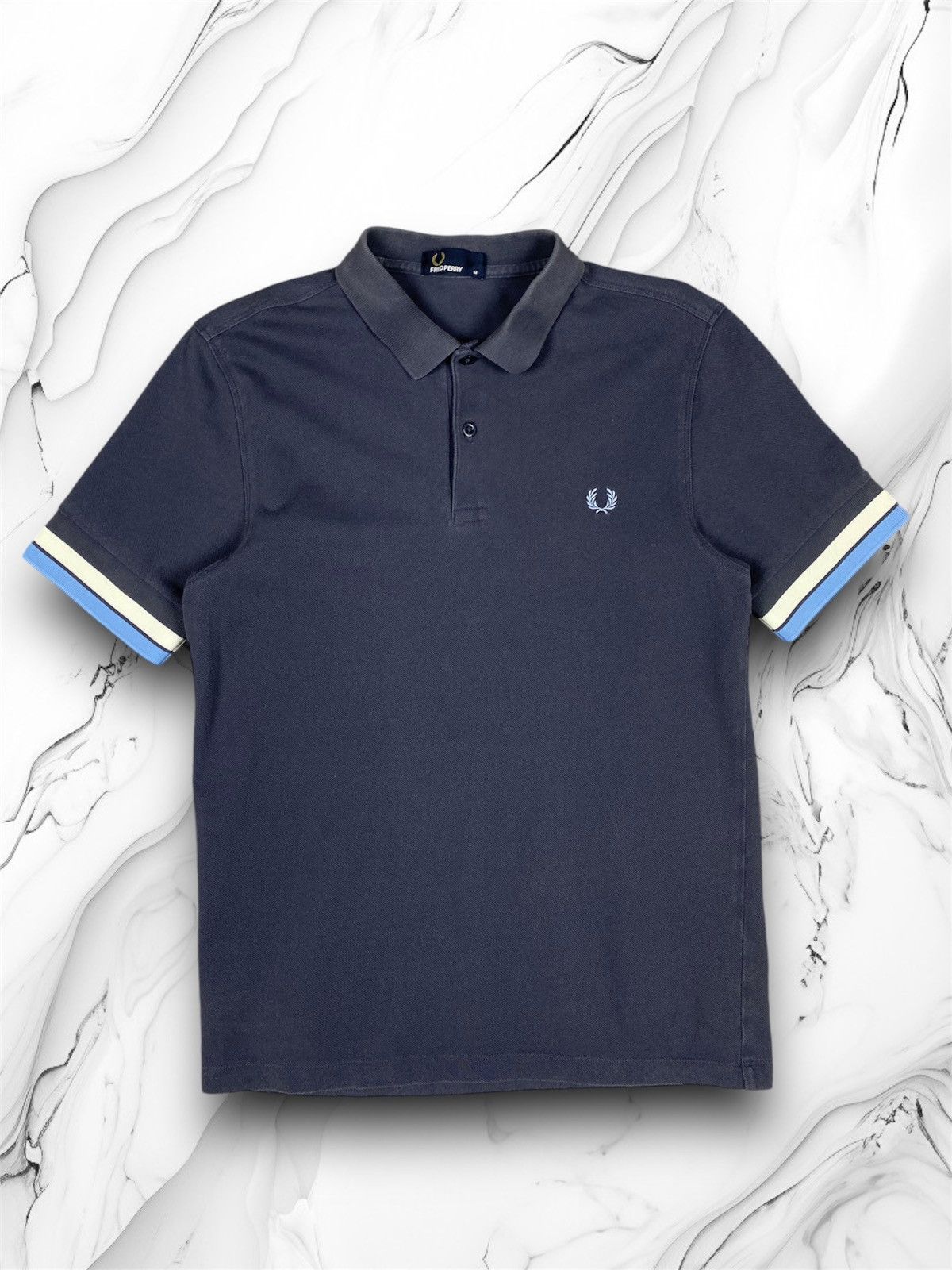 Fred Perry Vintage Fred Perry y2k Designer Polo Shirt Size US M / EU 48-50 / 2 - 1 Thumbnail
