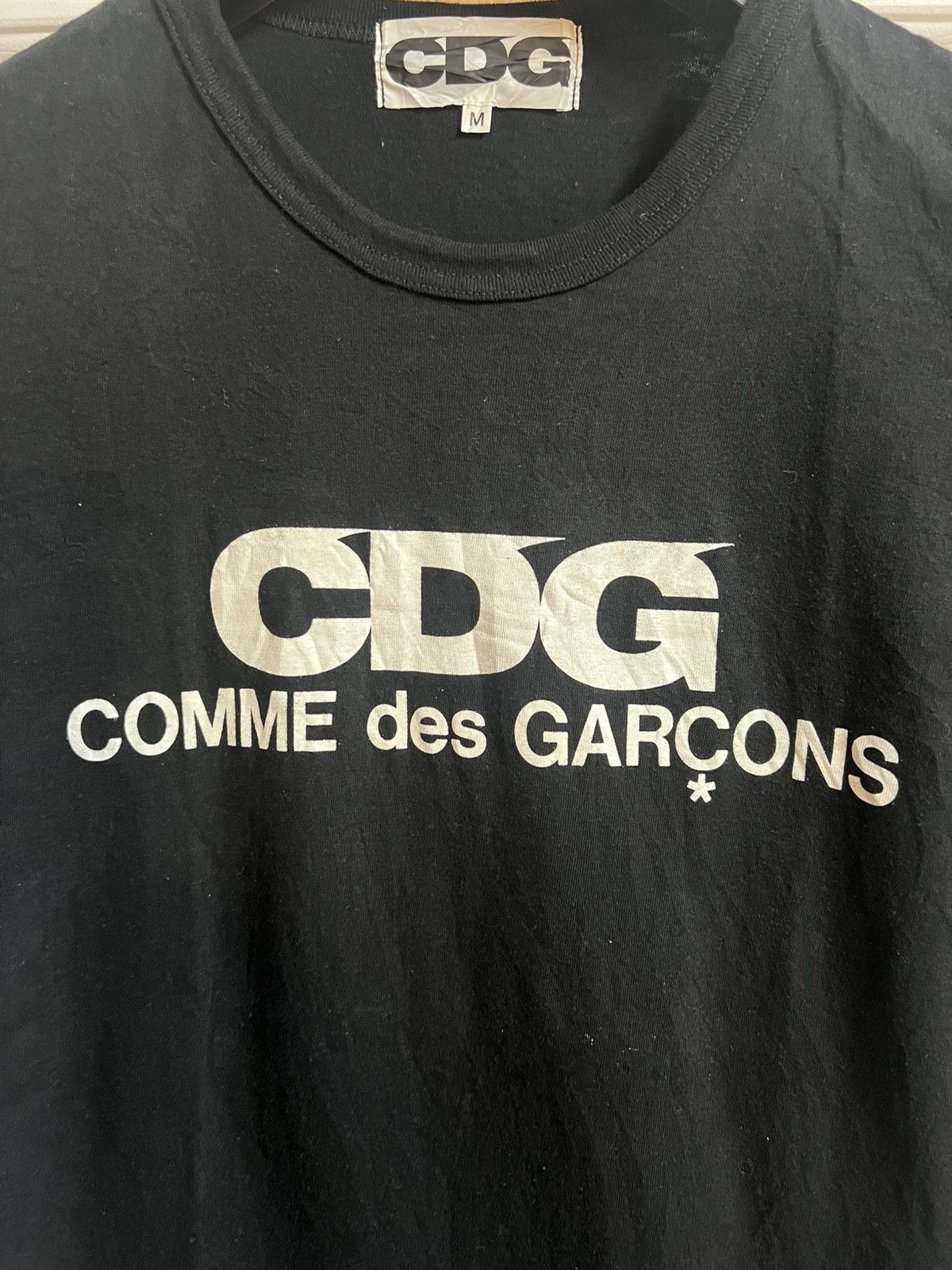 CDG by Comme des Garcons ARCHIVAL! 2010s Comme Des Garcons CDG Logo Tee (XL) Size US XL / EU 56 / 4 - 3 Thumbnail