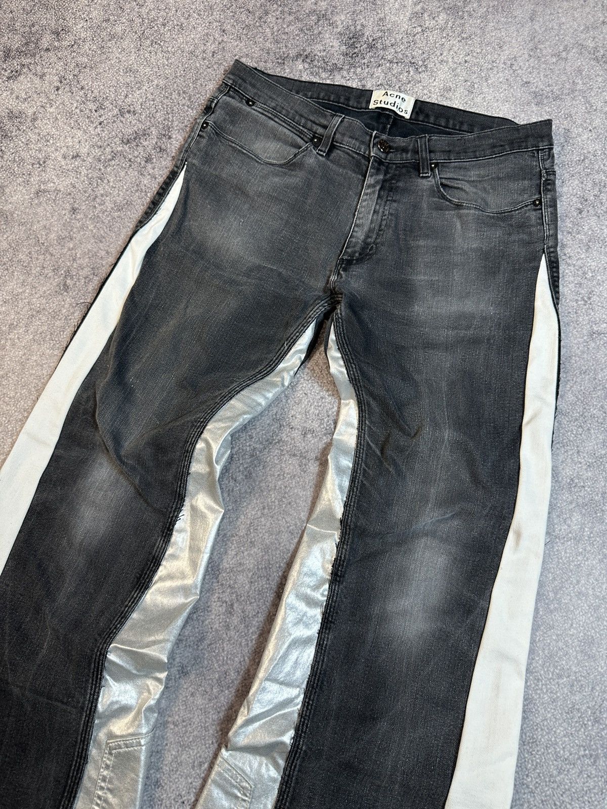 Acne Studios Y2K Acne Studios Jeans Pants Style Avant Garde Rare M USA Size US 32 / EU 48 - 4 Thumbnail