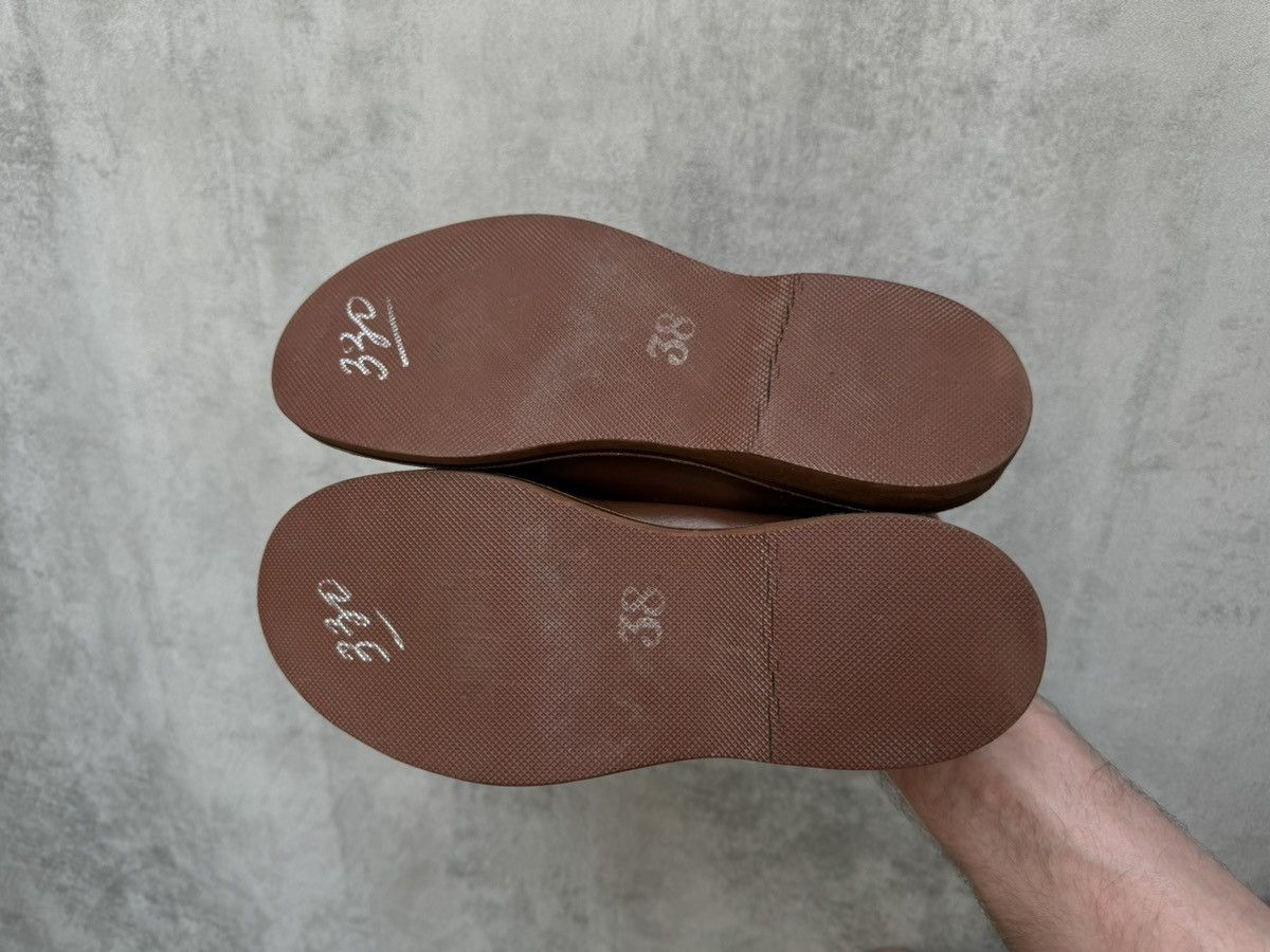 Other leather derby shoes, Handmade brown casual low top size 38 Size US 8 / IT 38 - 8 Thumbnail