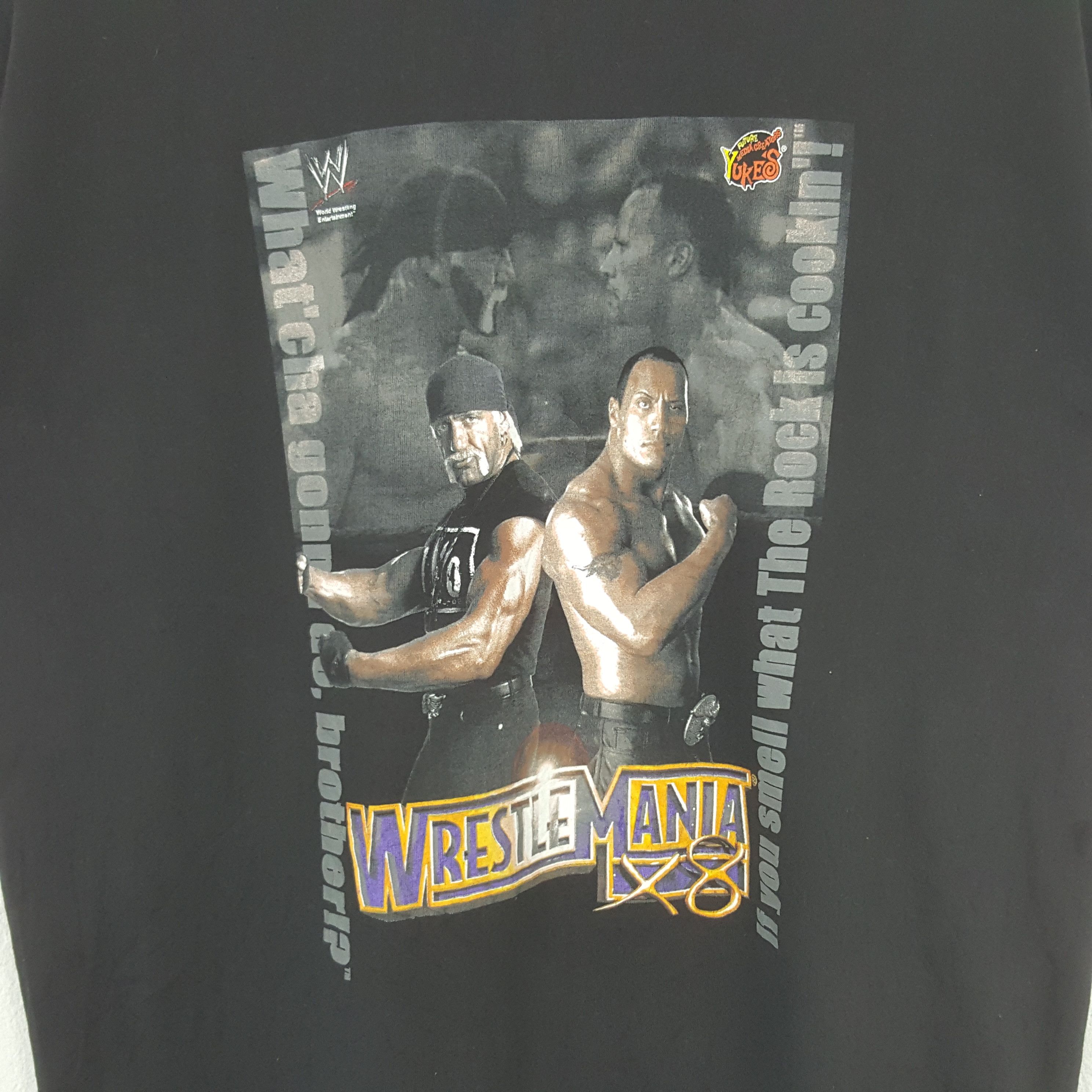 Vintage Vintage Wrestle Mania WWE Wrestling Tshirt C294N20 Size US M / EU 48-50 / 2 - 2 Thumbnail