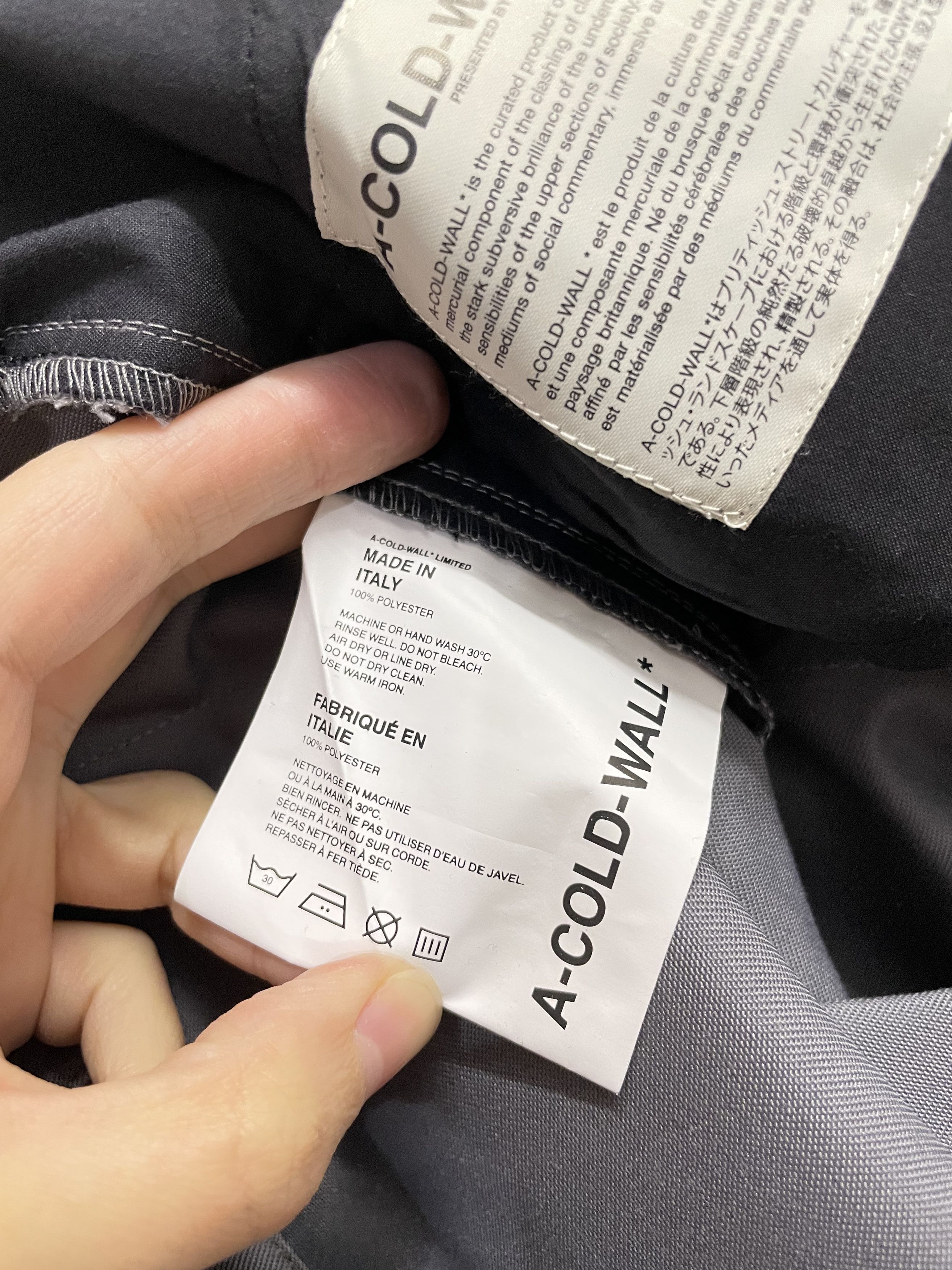 A-COLD-WALL* A-Cold-Wall* Cargo Pants (0974) Size US 35 - 11 Thumbnail