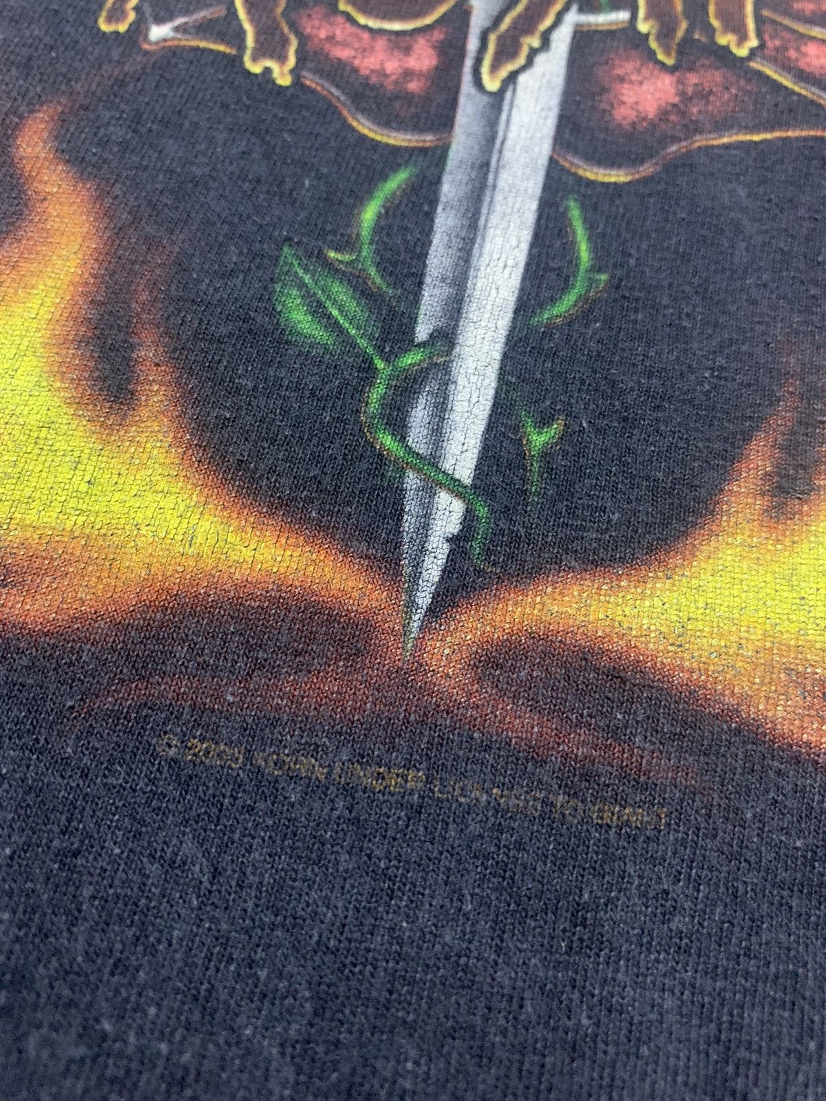 Band Tees × Vintage Vintage Korn Promo Tees Nu-Metal Deftones Linkin Park Size US L / EU 52-54 / 3 - 4 Thumbnail